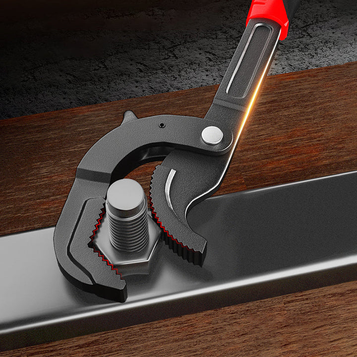Lisslune | Adjustable Wrench Power Grip Pipe Wrench