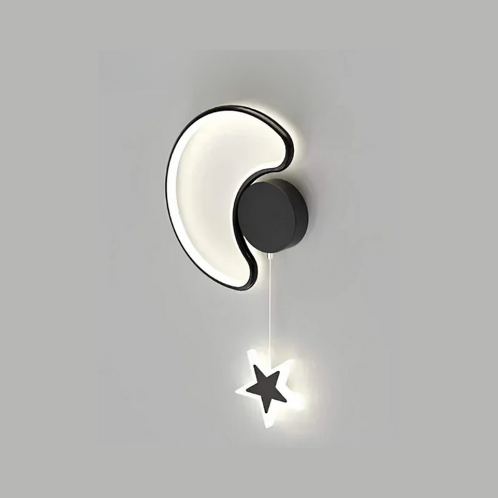 Lisslune | DreamLight | Magical Wall Lamp with Clouds, Stars and Moon