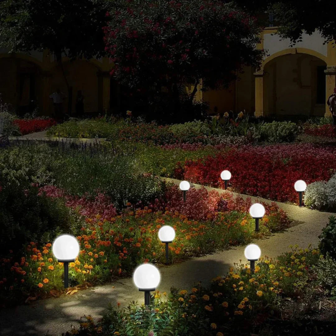 Lisslune | 3-piece set waterproof LED solar lights for the garden