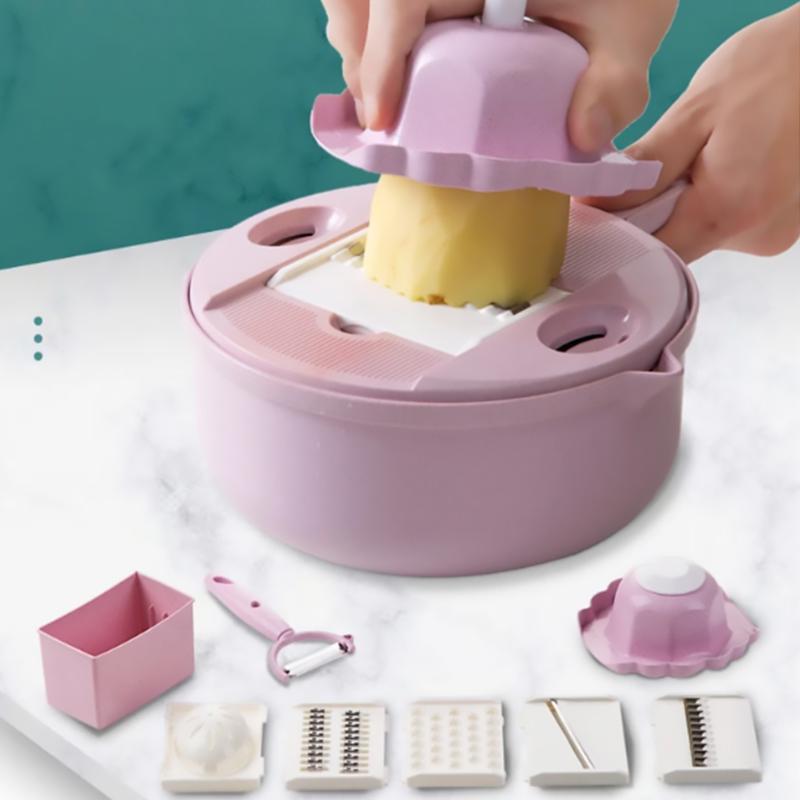 Lisslune | Multifunctional Vegetable Cutter (12 pieces)