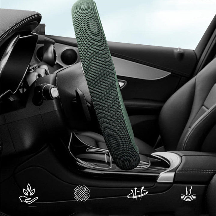 Lisslune | Ultra-Thin Summer Car Steering Wheel Cover Grip Sleeve