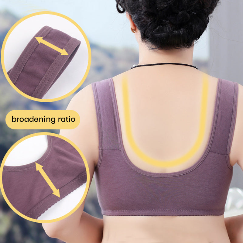 Lisslune | Front pocket button underwear for middle-aged and seniors