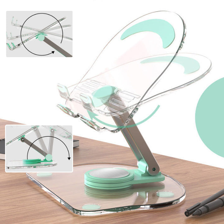 Lisslune | Folding transparent acrylic tablet stand