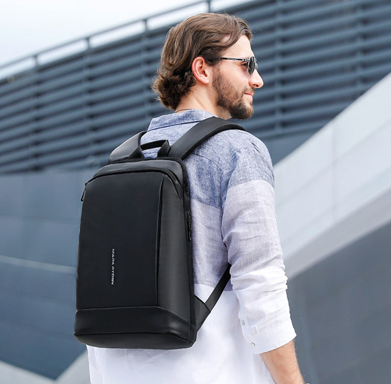 Lisslune | High-capacity Ultra-thin Laptop Backpack, with Multiple Compartment Design, Waterproof Fabric, Special Laptop Layer and Breathable Back Pad, Suitable for 15.6'' Laptop and 12.9'' Tablet