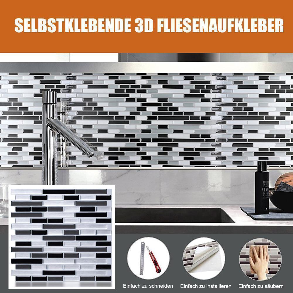 Lisslune | Self-adhesive 3D tile stickers, 4 pieces
