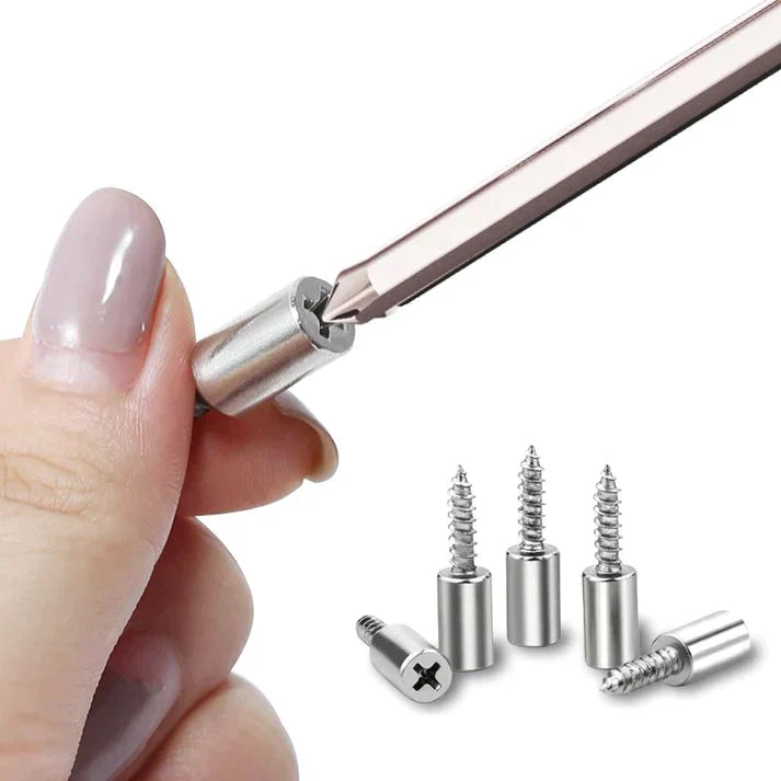 Lisslune | Self-tapping integrated screw laminate holder