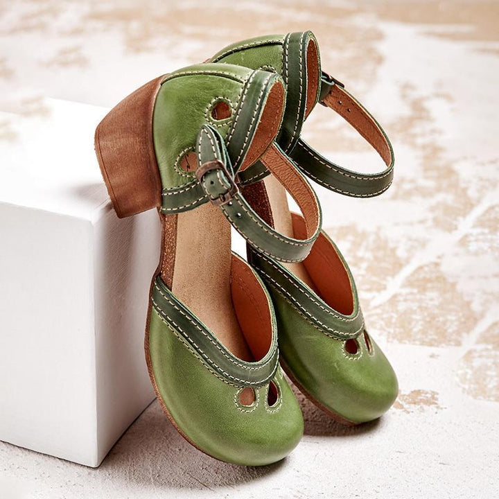 Lisslune | Elegant Sandals with Low Heel