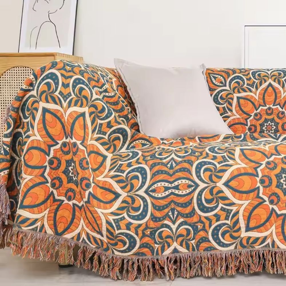 Lisslune | Sienna Sun Cotton Blanket