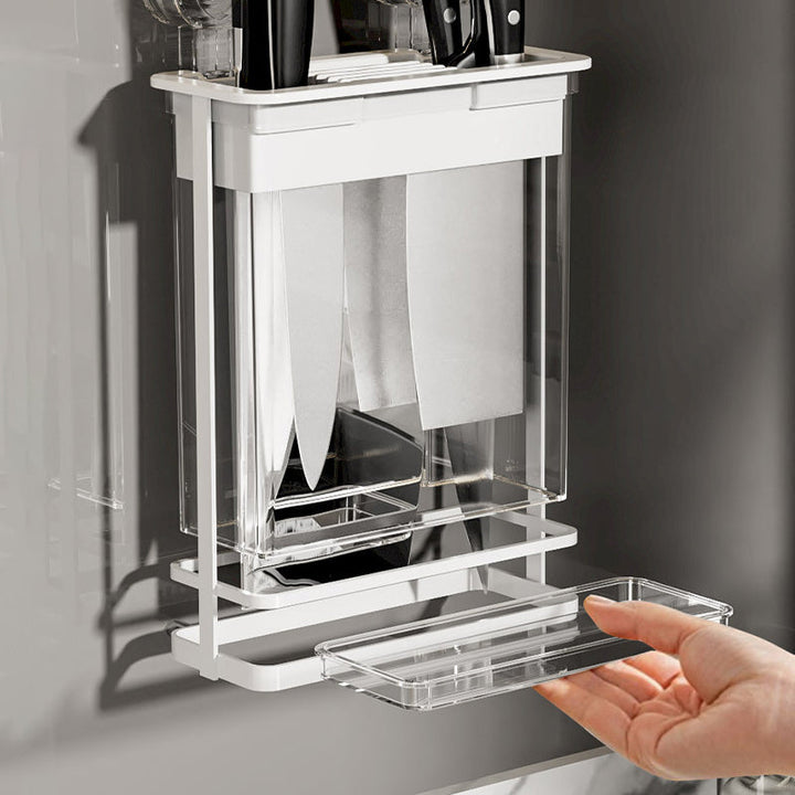 Lisslune | Suction Cup Hanging Iron Knife Holder