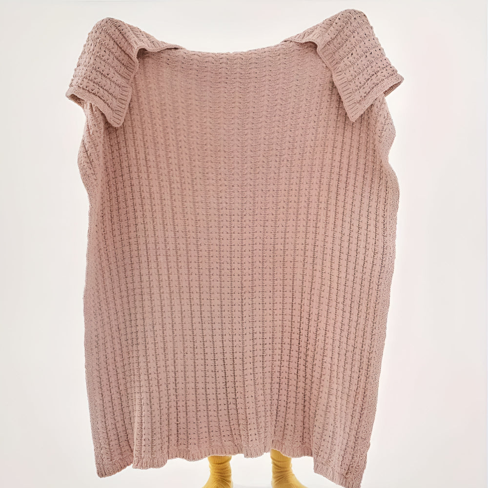 Lisslune | Vintage Chunky Knit Blanket