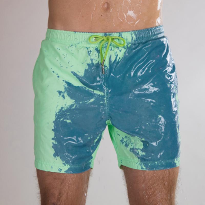 Lisslune | Color change beach pants-swim shorts