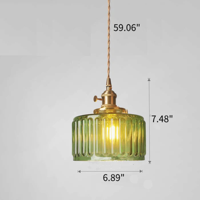 Lisslune | Vintage Crystal Pendant Light - Celeste