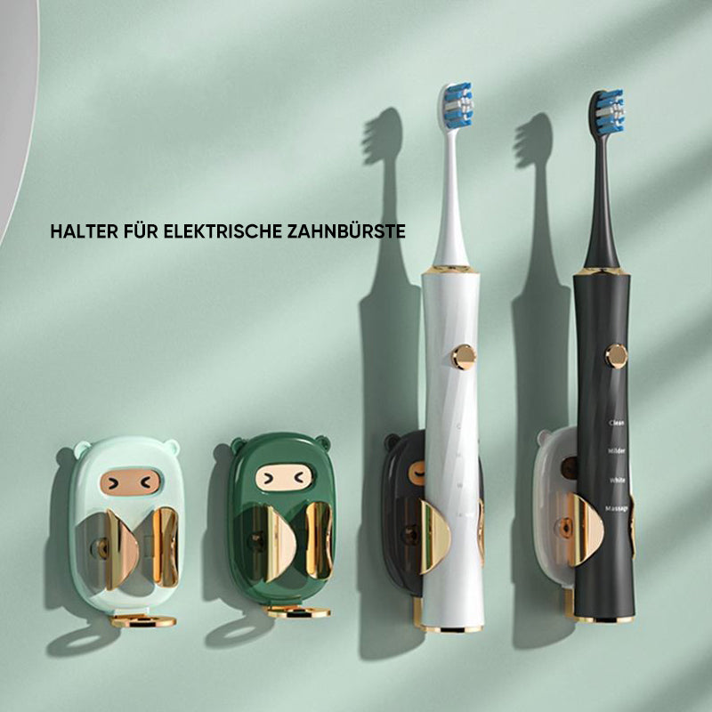 Lisslune | Electric toothbrush holder wall-mounted storage shelf