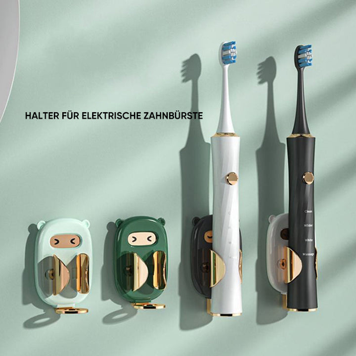 Lisslune | Electric toothbrush holder wall-mounted storage shelf
