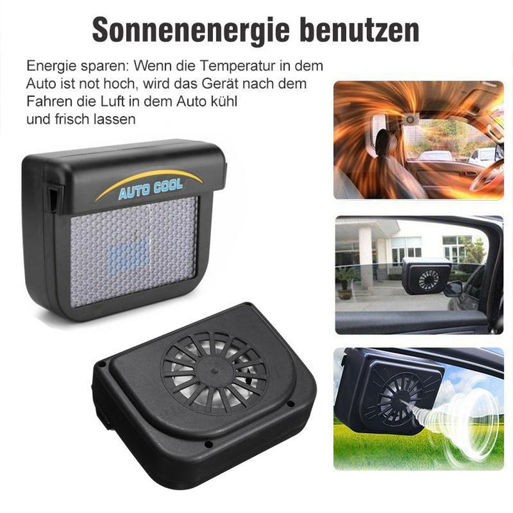 Lisslune | Solar-powered fan for the car