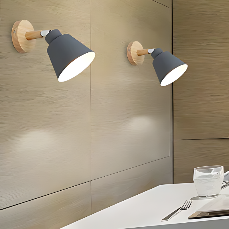 Lisslune | ScandiLamp | Minimalist LED Wall Lamp in Scandinavian Design