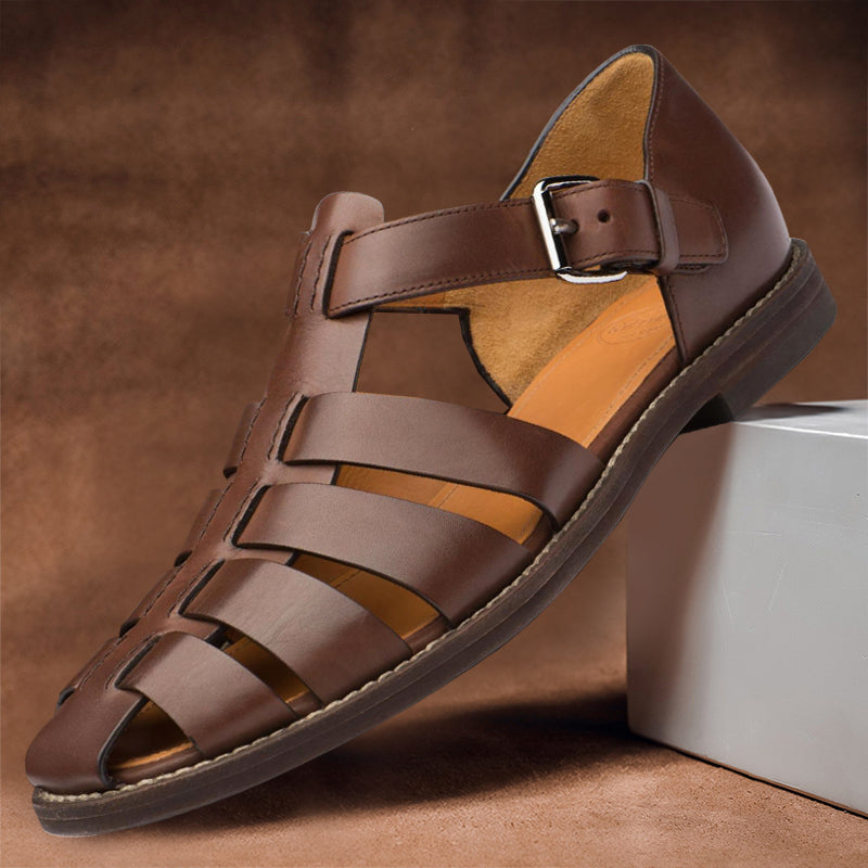 Lisslune | Wilhelm™ - Leather sandal