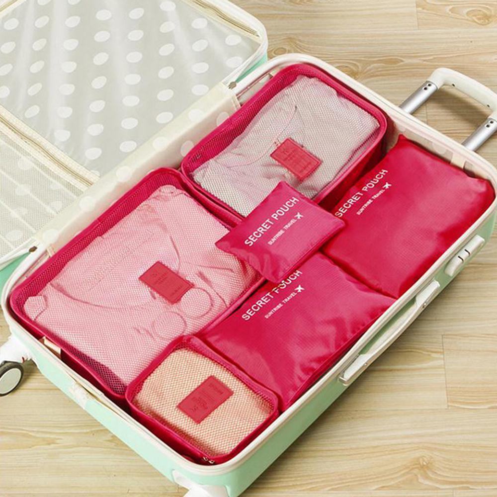 Lisslune | Travel Clothing Storage Bag (1 Set, 6 Pieces)
