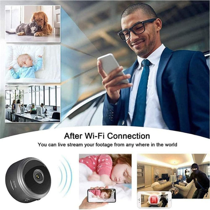 Lisslune | Eyecam Mini Spy Camera – Compact Wi-Fi Home Security Camera for Indoor Surveillance