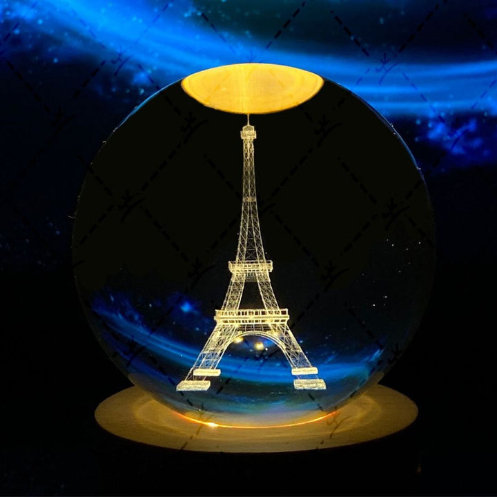 Lisslune | Glowing Moon Crystal Ball
