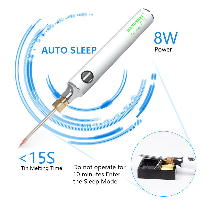 Lisslune | USB Portable Electric Soldering Iron Set