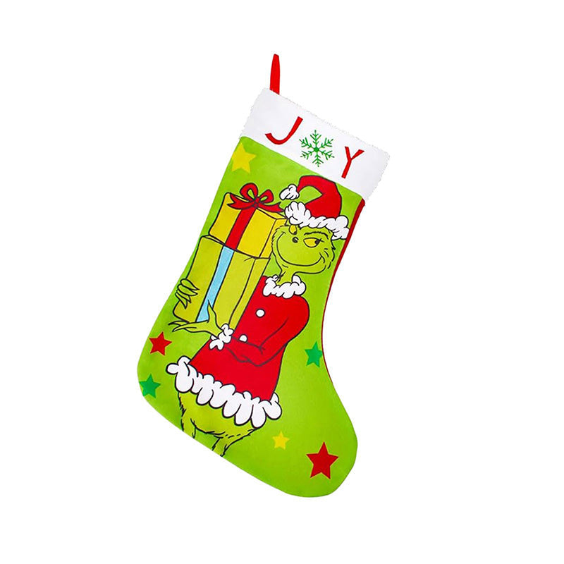 Lisslune | Green Christmas Stockings Christmas Decorations