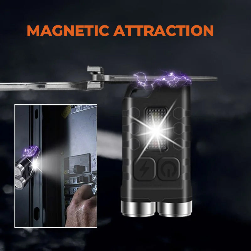 Lisslune | Magnetic Mini Keychain Flashlight
