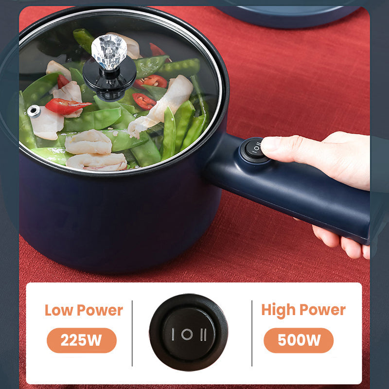 Lisslune | Portable Electric Pot, Non-Stick 1.8L
