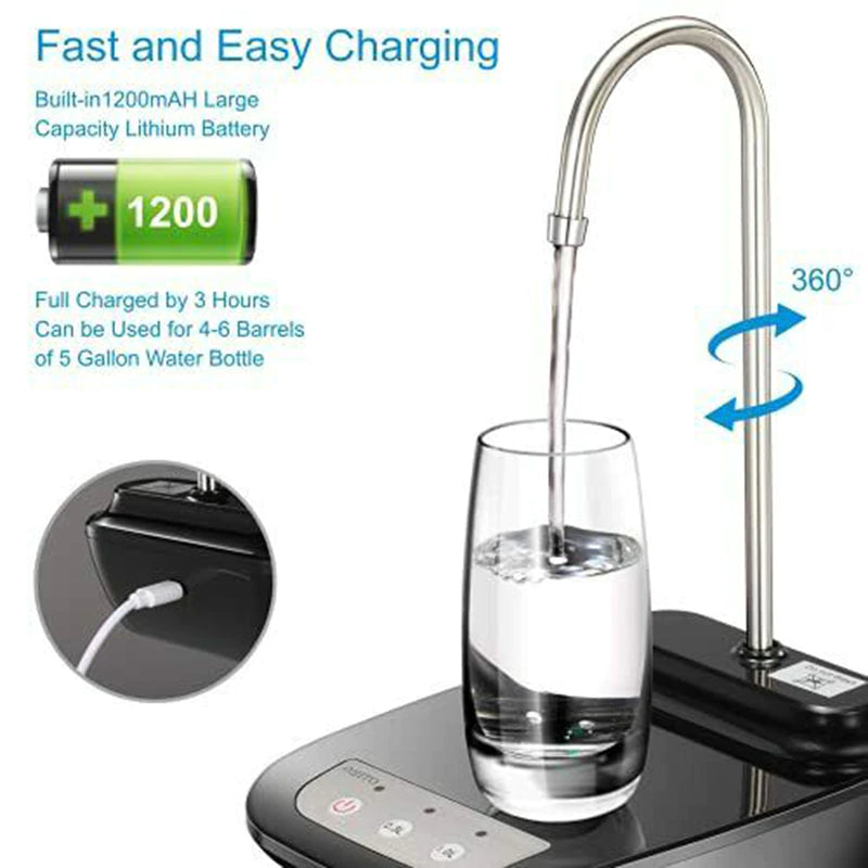 Lisslune | Portable Electric Water Dispenser
