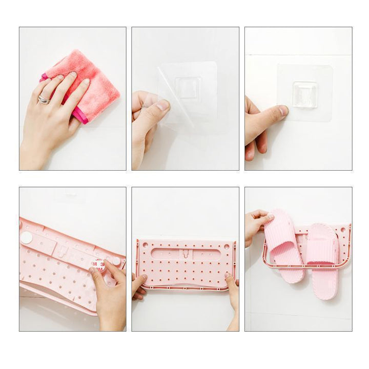 Lisslune | Shoe rack with integrated wall mount for wall mounting