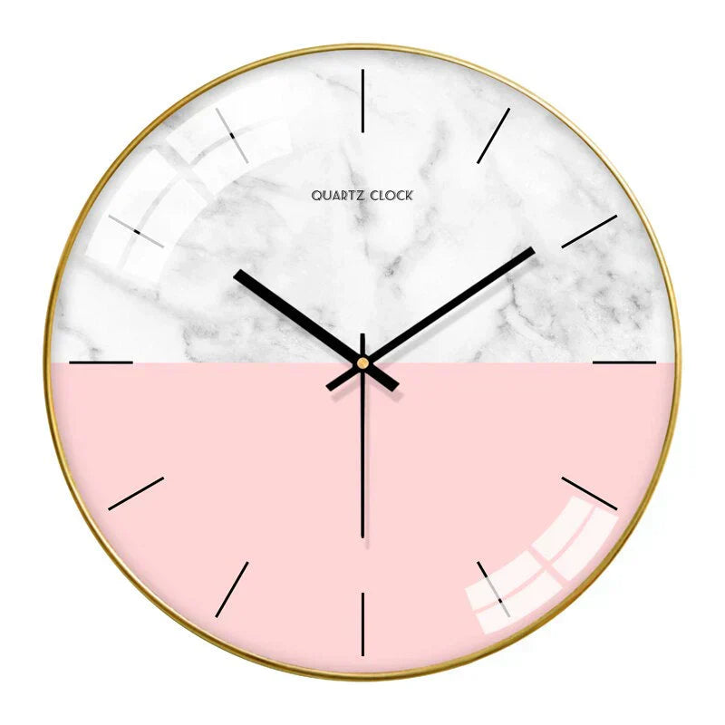 Lisslune | Skandora Silent Wall Clock – Modern minimalist clock for Nordic interior