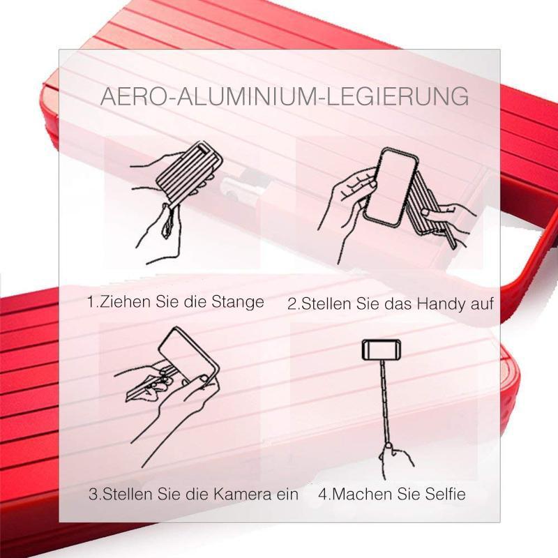 Lisslune | Bluetooth Selfie Stick Phone Case