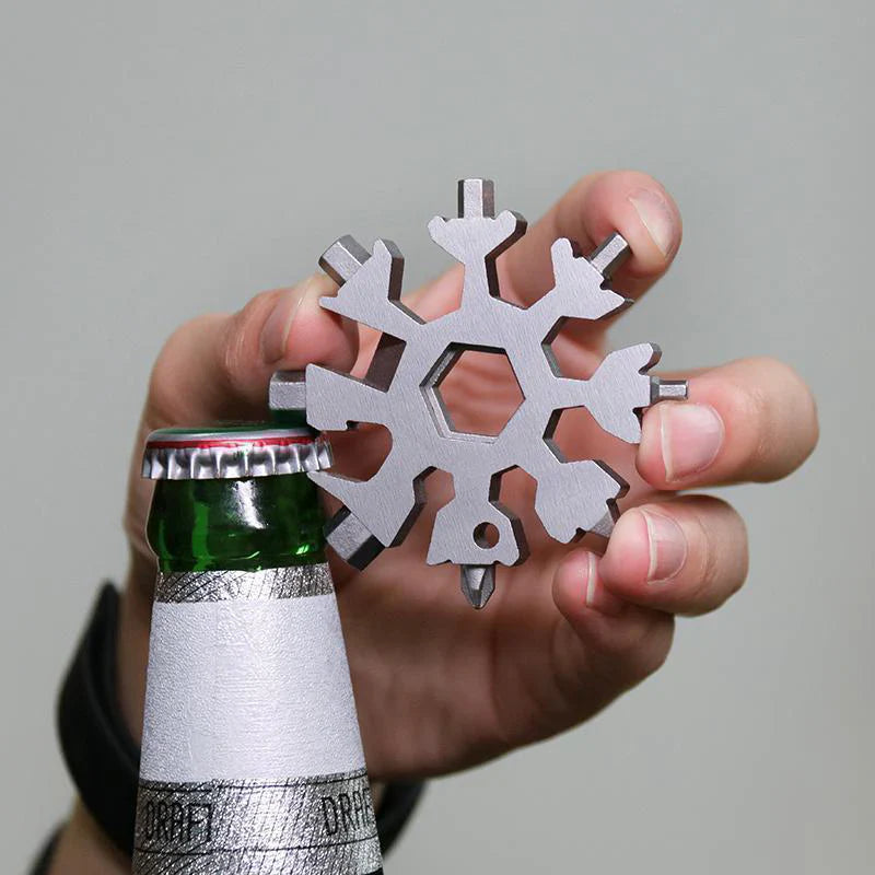 Lisslune | Snowflake | 18-in-1 Multitool