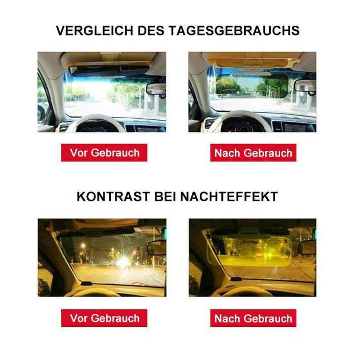 Lisslune | Transparent, glare-free sun visor for cars