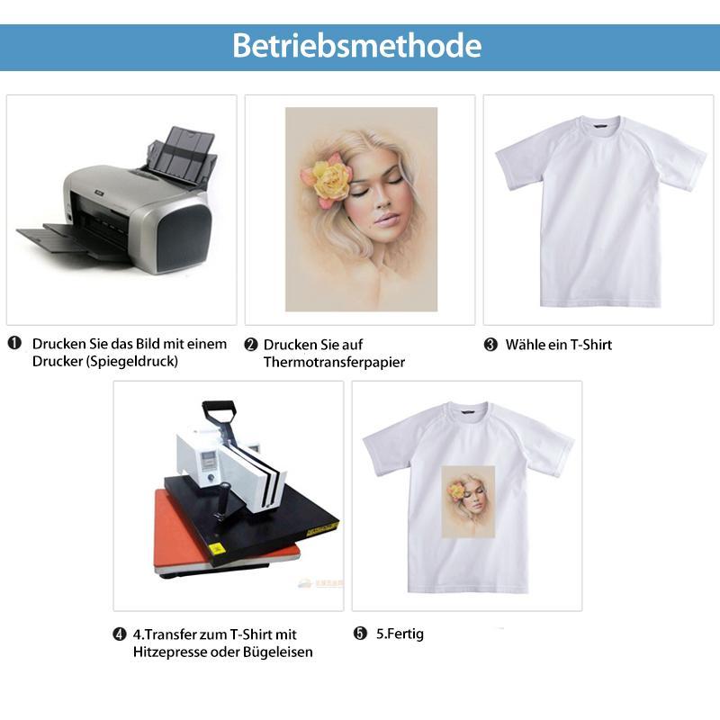 Lisslune | Crafting Transfer Paper for Inkjet Printers (5 sheets)