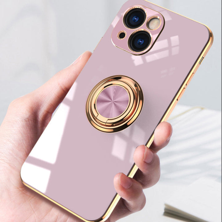 Lisslune | Plated iPhone Case with Ring