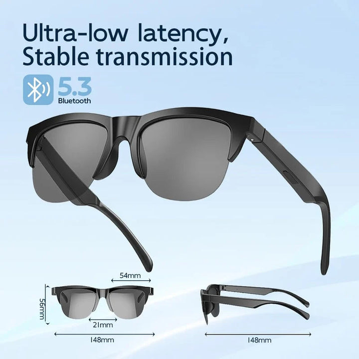 Lisslune | 2024 Upgrade Bluetooth Smart Sunglasses