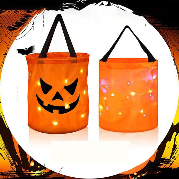 Lisslune | Personalized glowing pumpkin bag