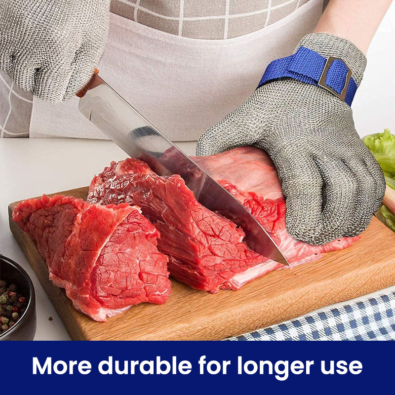 Lisslune | Stainless Steel Mesh Metal Laboratory Protective Gloves