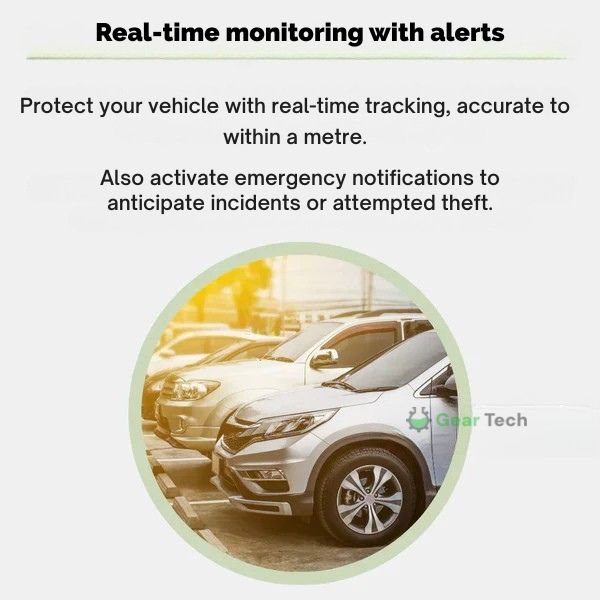 Lisslune | GPS Tracker for Cars | Real-Time Tracking, IP67 Waterproof & No Subscription Required for iOS Users