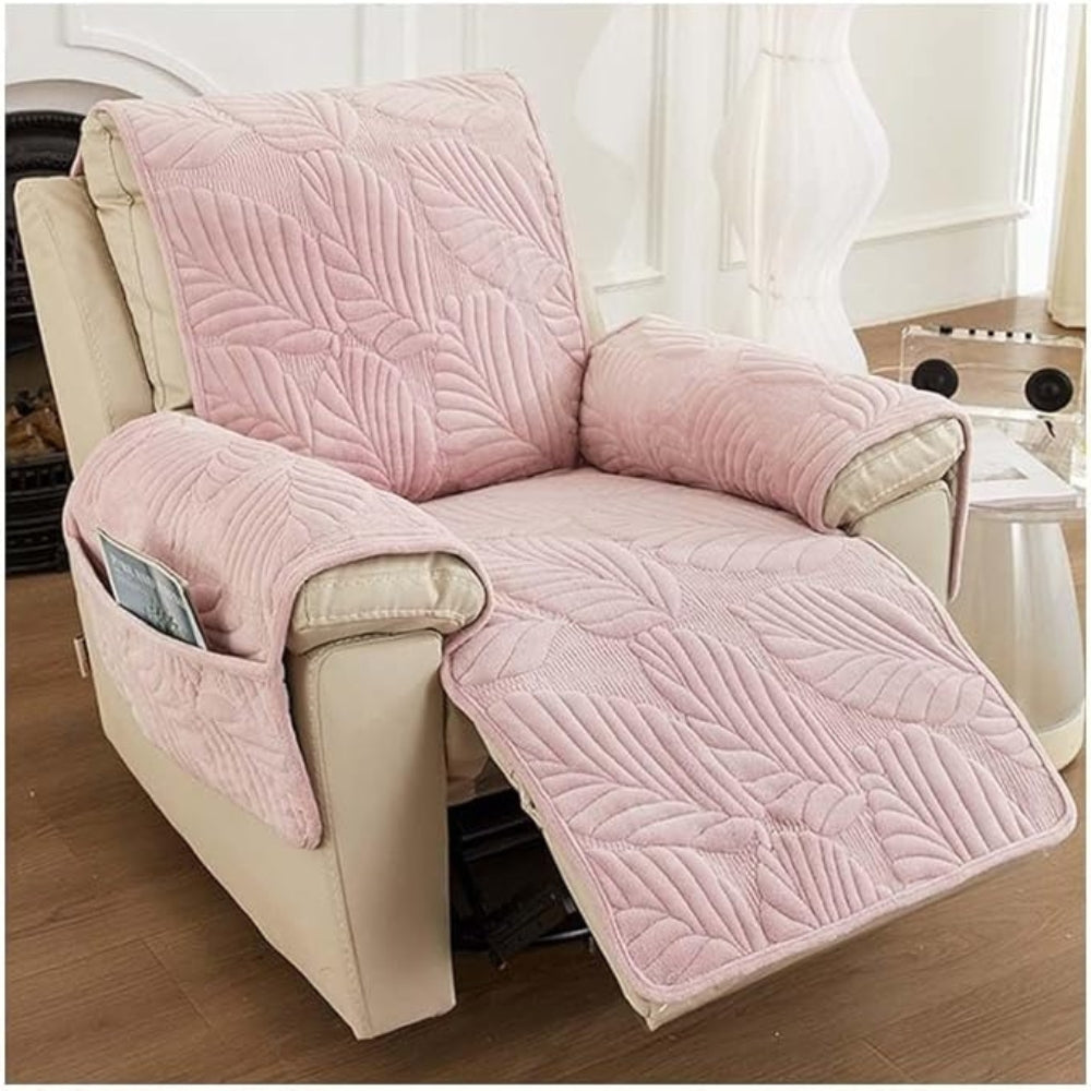 Lisslune | Verdant Leaf Pattern Recliner Cover