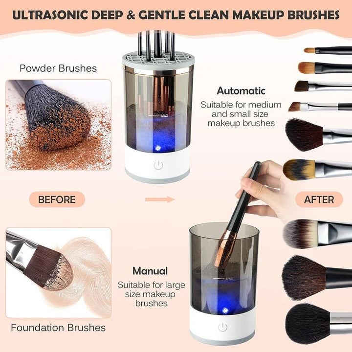 Lisslune | Ultimate electric makeup brush cleaner