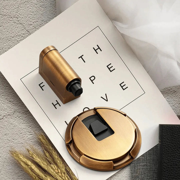 Lisslune | HoldMate Magnetic Door Stopper – No-Drill Installation, Strong Hold & Sleek Design