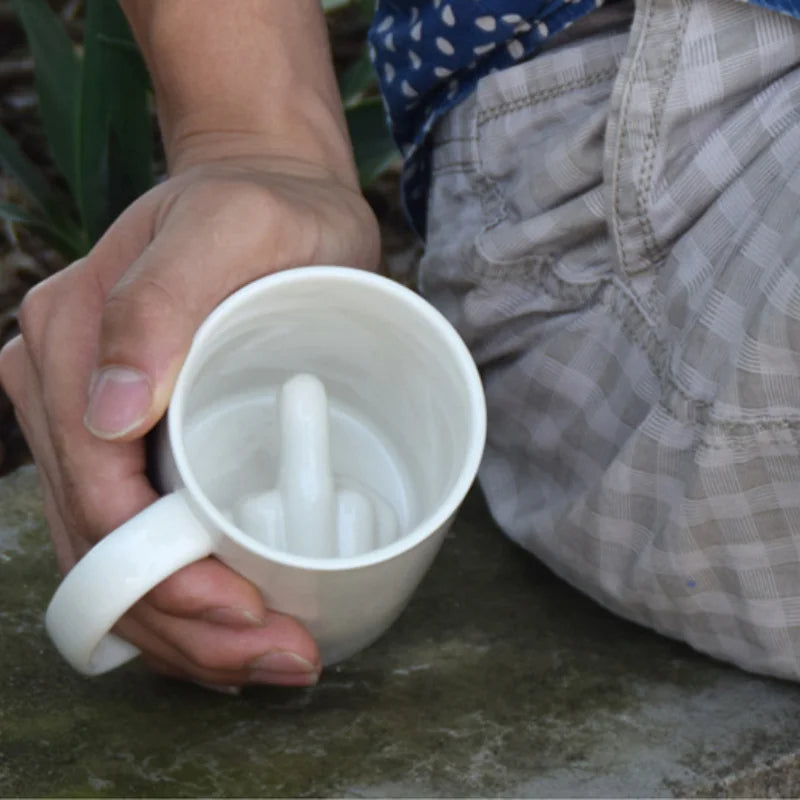 Lisslune | Middle Finger Ceramic Mug