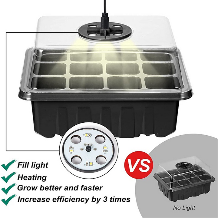 Lisslune | Grow kit with light – Complete set for successful plant cultivation
