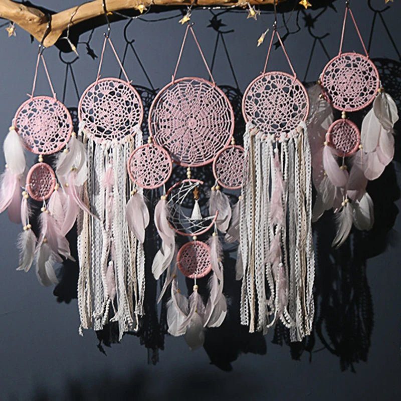 Lisslune | Dreamcatcher Set - Decorative dreamcatchers for bedroom and living room
