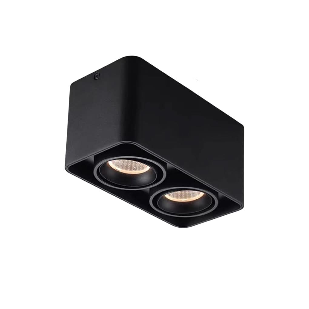 Lisslune | Square Adjustable Ceiling Lamp with Dimmable LED Light