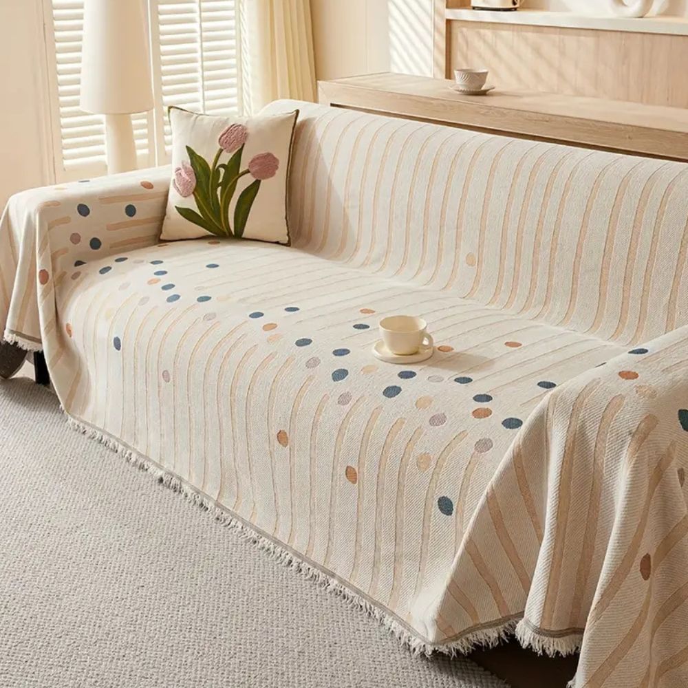 Lisslune | Breezy Bubbles Sofa Cover