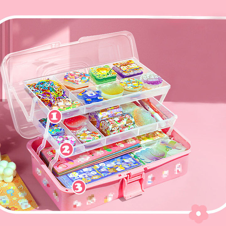 Lisslune | Goo Card Sticker Set - Children's Toy for Crafting Notebooks