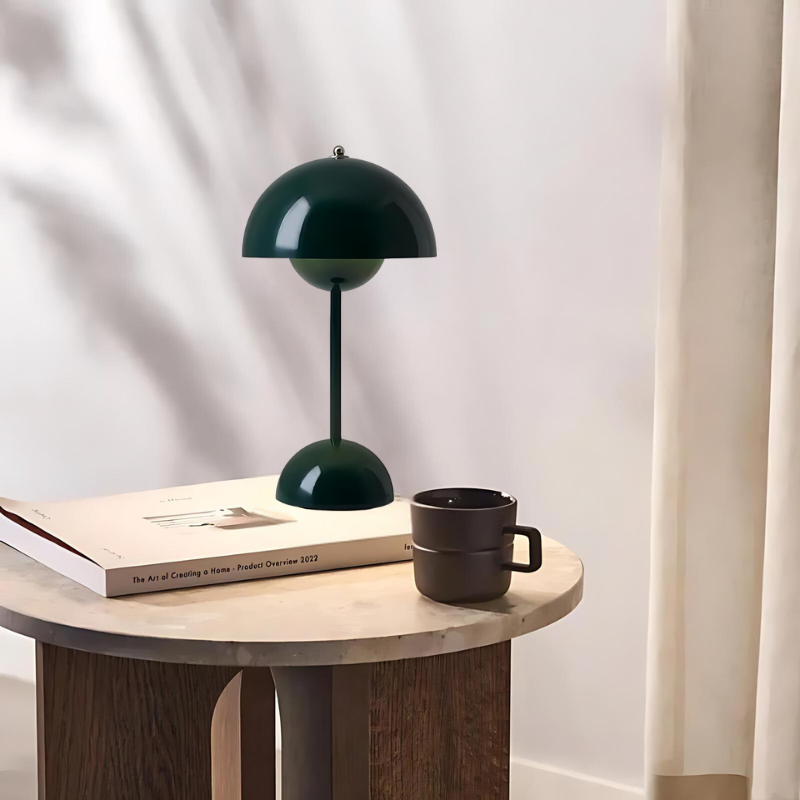 Lisslune | Modern table lamp in mushroom design with touch control